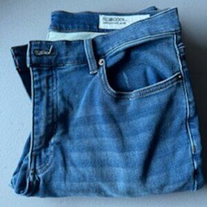 Men's 32 Cool Sweatpant Jeans, Size 34 Regular Blue